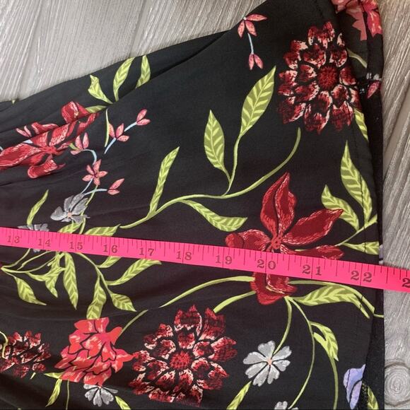 Anthropologie Dolan Cherie floral babydoll top small petite - Picture 3 of 8